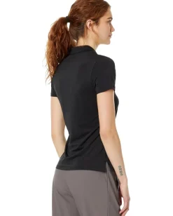 adidas Golf Ultimate365 Solid Sleeveless Golf Polo Shirt Black Best