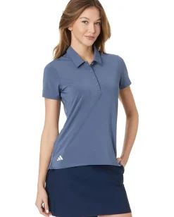 Women adidas Golf Ultimate365 Solid Sleeveless Golf Polo Shirt