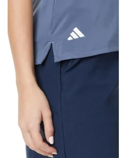 Women adidas Golf Ultimate365 Solid Sleeveless Golf Polo Shirt