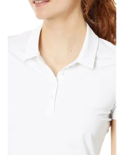 adidas Golf Ultimate365 Solid Sleeveless Golf Polo Shirt White Best