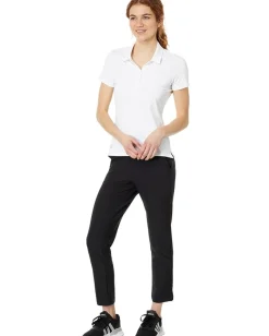 adidas Golf Ultimate365 Solid Sleeveless Golf Polo Shirt White Best