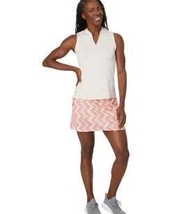 Women adidas Golf Ultimate365 Textured Sleeveless Polo