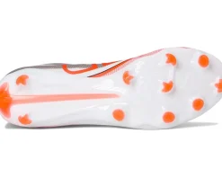 PUMA Ultra 5 Match+ Firm, Artificial Ground Soccer Cleats Puma White-Puma Black-Glowing Red Discount