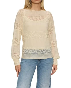 Sanctuary Ultra Femme Raglan Top Vintage Ivory