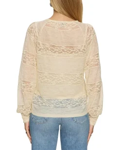 Sanctuary Ultra Femme Raglan Top Vintage Ivory