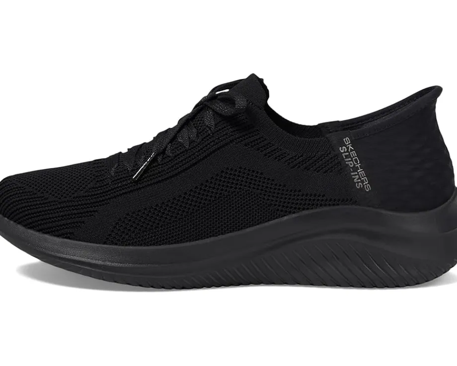 SKECHERS Ultra Flex 3.0 - Brilliant Hands Free Slip-Ins Black/Black Clearance