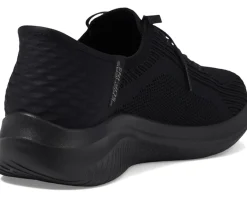 SKECHERS Ultra Flex 3.0 - Brilliant Hands Free Slip-Ins Black/Black Clearance
