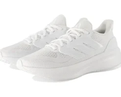 adidas Ultrabounce 5 Running Shoes White/White/Black Clearance