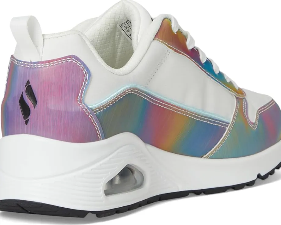 SKECHERS Uno - Opalescent White Multi Discount