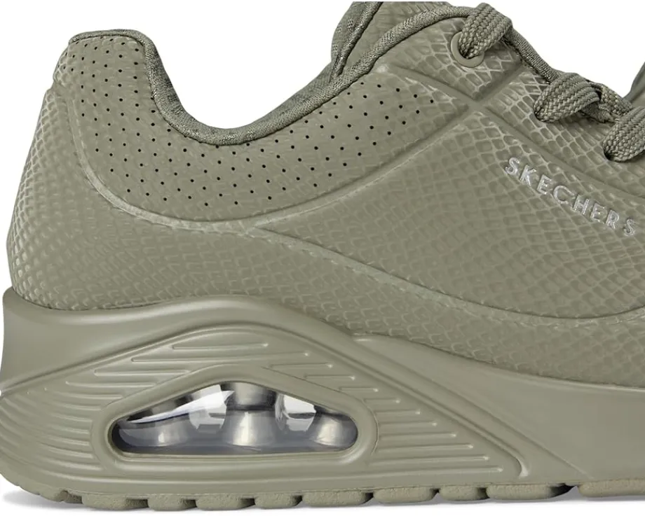 SKECHERS Uno - Shiny Scale Olive Discount
