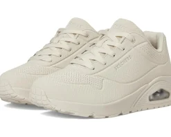 SKECHERS Uno - Shiny Scale Off White Best