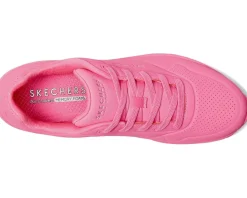 SKECHERS Uno - Stand On Air Hot Pink Hot