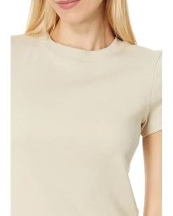 Madewell Updated Brightside Short Sleeve Tee Toasted Cashew