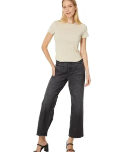 Madewell Updated Brightside Short Sleeve Tee Toasted Cashew