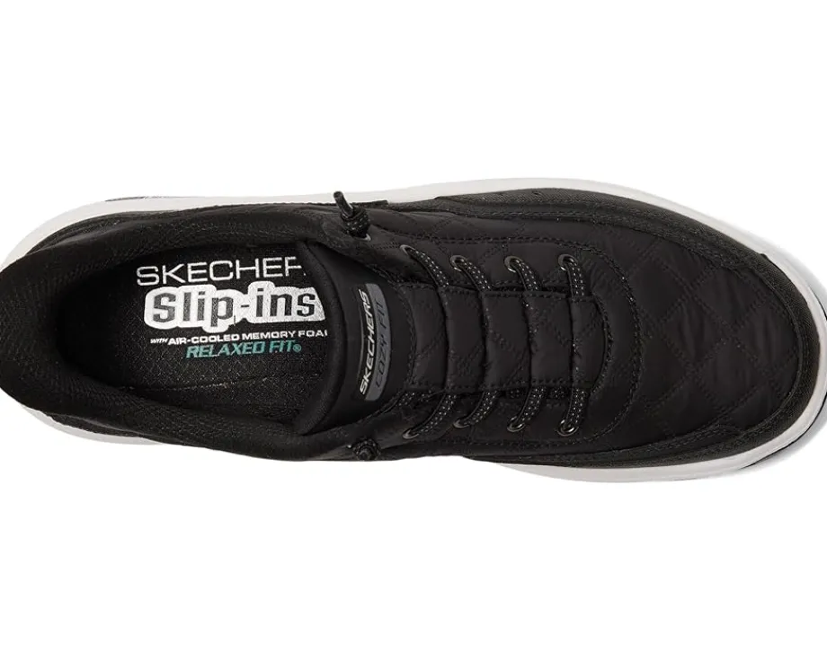 SKECHERS Urban Explore Hands Free Slip-Ins Black/White Best