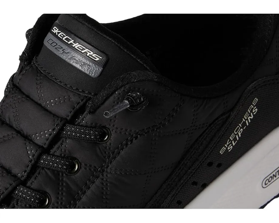 SKECHERS Urban Explore Hands Free Slip-Ins Black/White Best