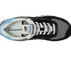New Balance Classics U574v1 Black/Blue Agate Clearance