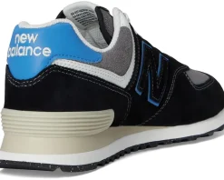 New Balance Classics U574v1 Black/Blue Agate Clearance