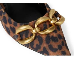 Vince Camuto Valiey Chain Link Slingback Mule Camel Outlet