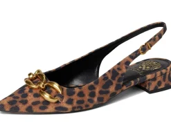 Vince Camuto Valiey Chain Link Slingback Mule Camel Outlet