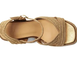 CASTANER Valle Metallic Sandal Oro Viejo Hot