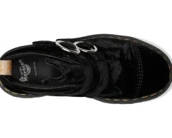 Women Dr. Martens Vegan Devon Velvet Platform Boots