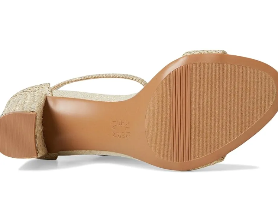 Naturalizer Vera Natural Gold Woven Fabric New