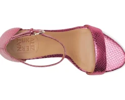 Naturalizer Vera Pink Metallic Snake Print Leather Discount