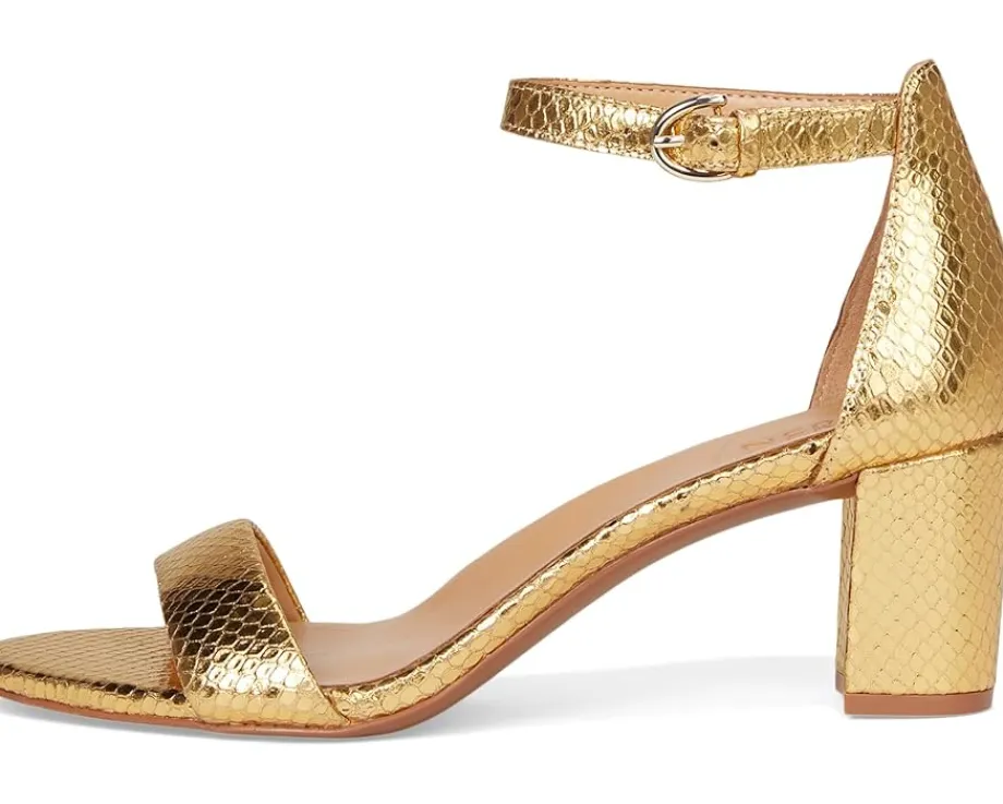 Naturalizer Vera Yellow Metallic Snake Print Leather Discount