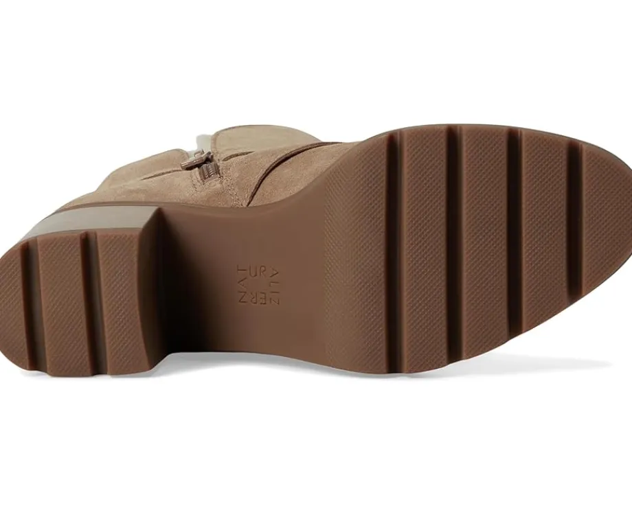 Naturalizer Verney-Moto Bootie - Water Repellent Warm Brown Sale