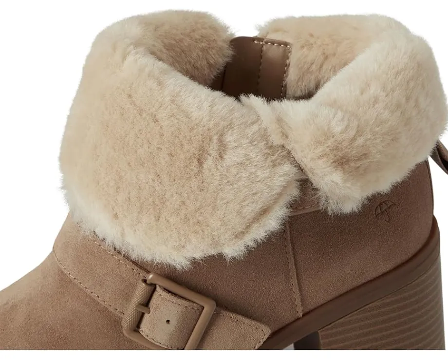 Naturalizer Verney-Moto Bootie - Water Repellent Warm Brown Sale