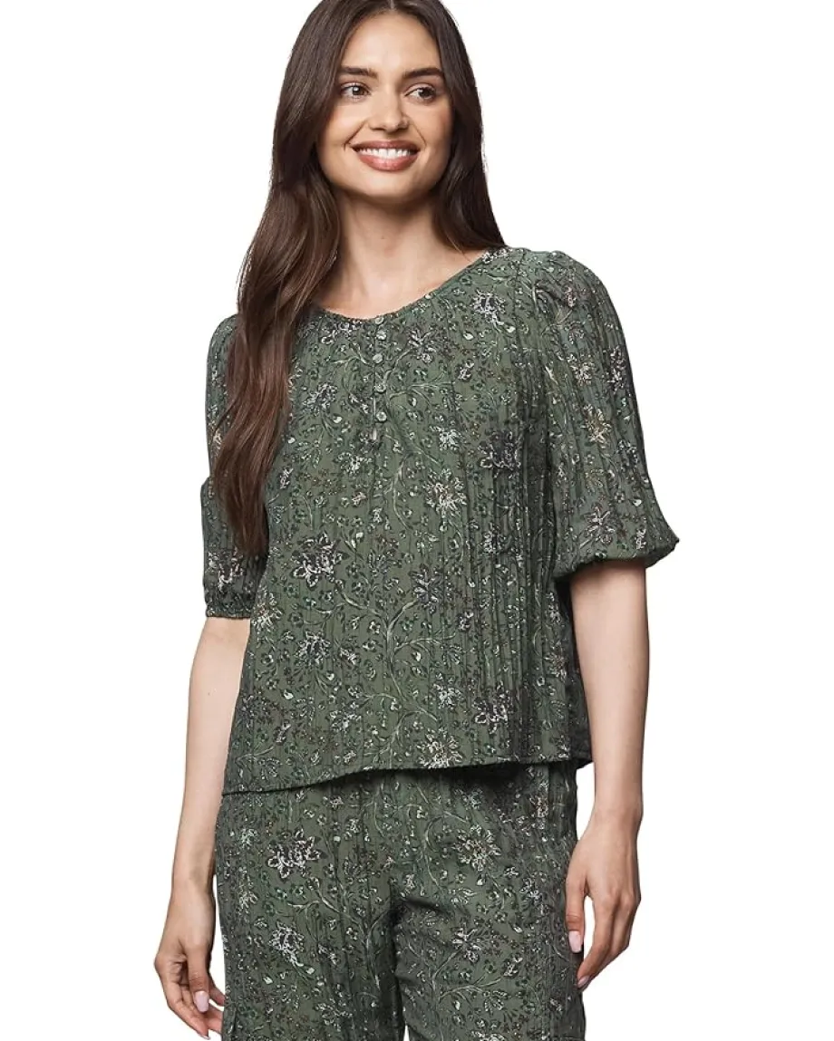 Women Splendid Versailles Floral Blouse