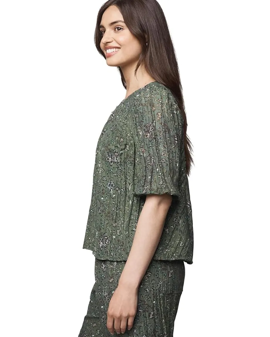 Women Splendid Versailles Floral Blouse