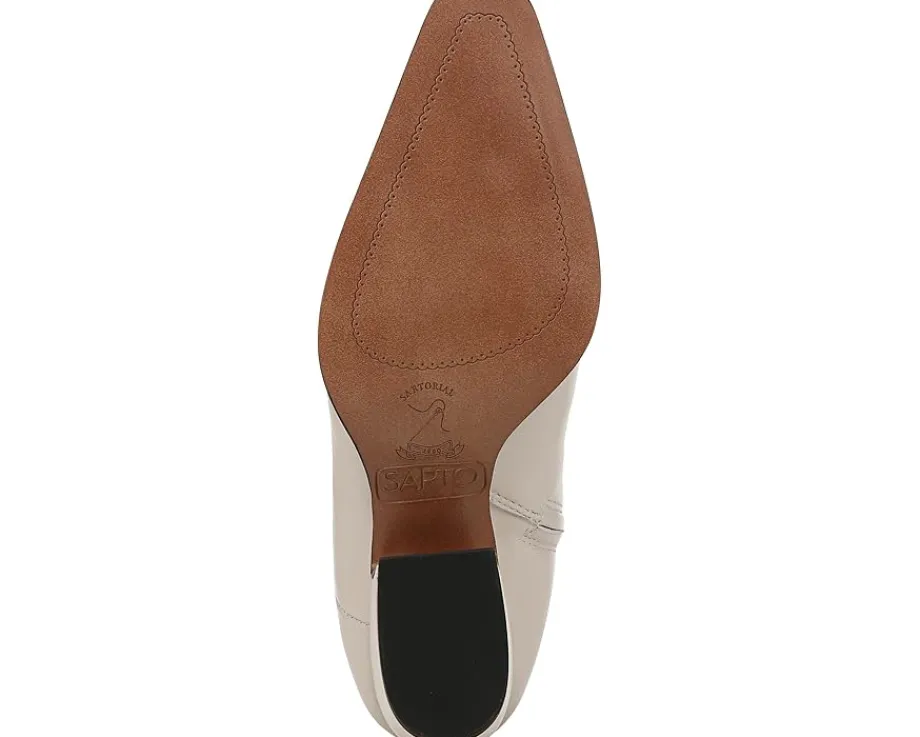 Franco Sarto Vianca Chalk White Leather Sale