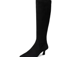Stuart Weitzman Vinnie Zip Boots 50 Black New