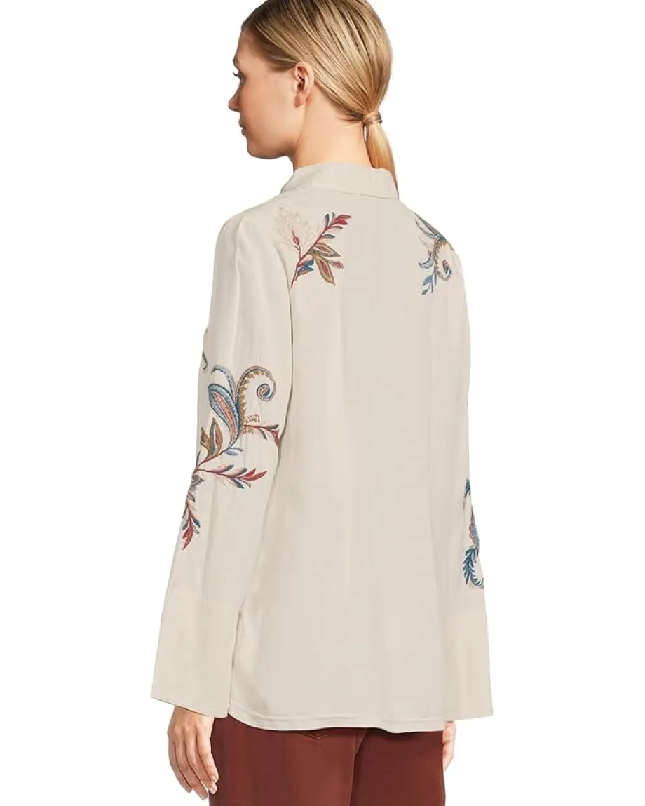 Women Johnny Was Vintage Button Down Shirt