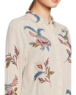 Women Johnny Was Vintage Button Down Shirt