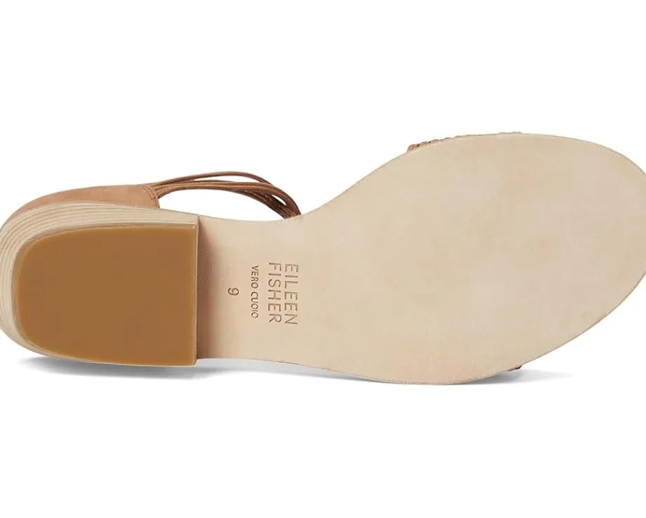 Eileen Fisher Viro Sandal Honey New