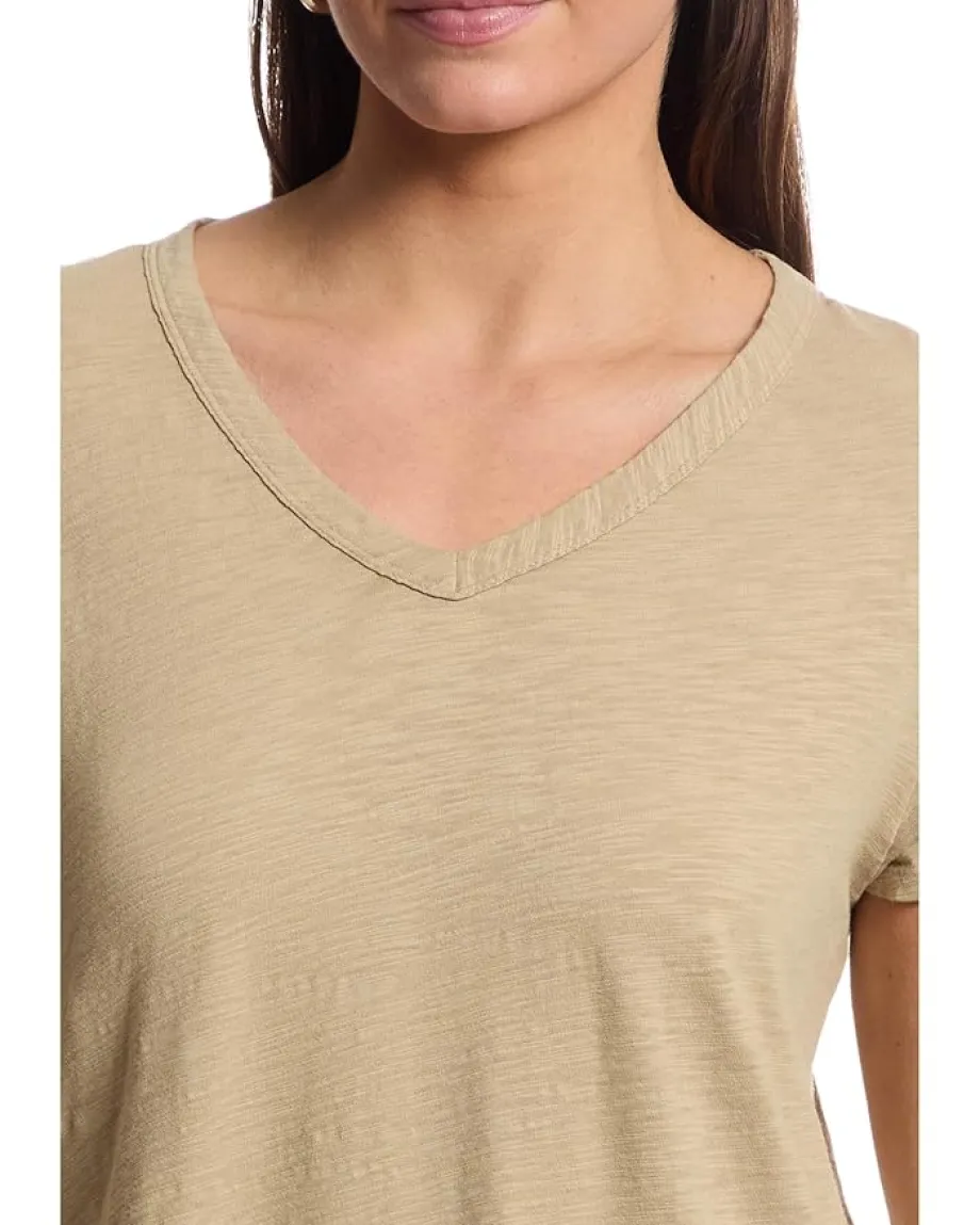 Women Mod-o-doc V-Neck Tee with Curved Hem