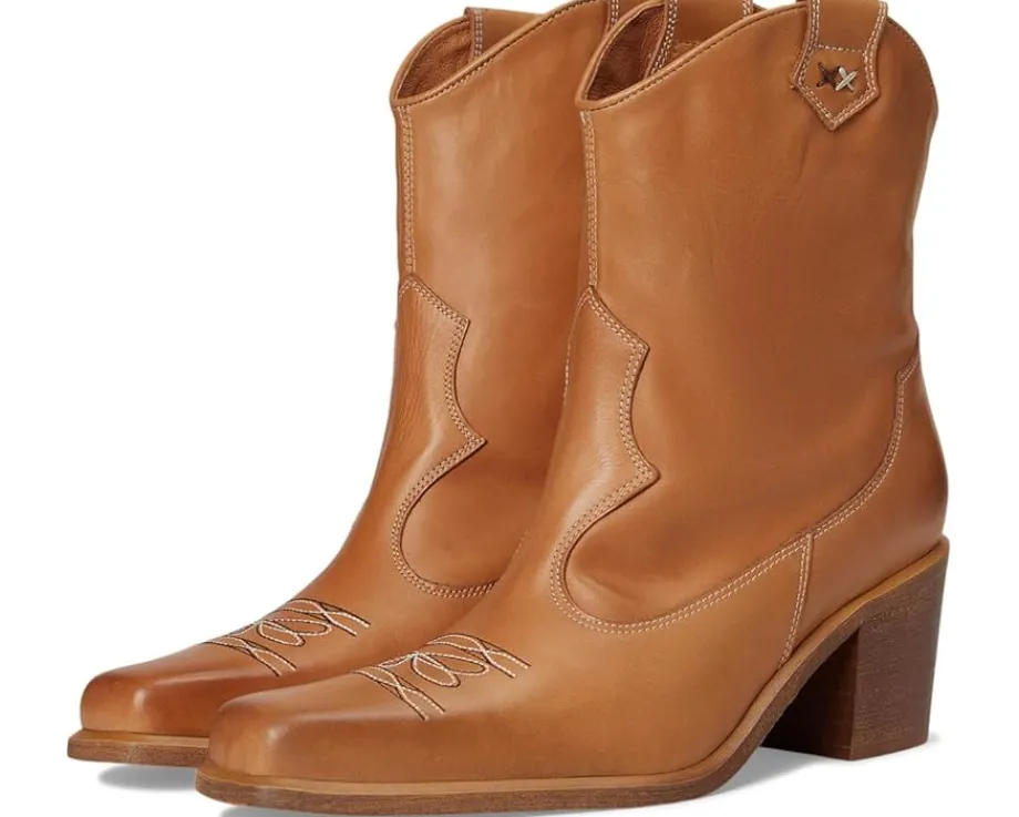 Free People Wandering Western Boots Toffee Leather Outlet
