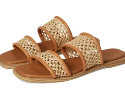 Women Seychelles Water Lilly Leather Slide Sandal