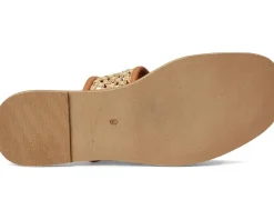 Women Seychelles Water Lilly Leather Slide Sandal