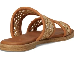 Women Seychelles Water Lilly Leather Slide Sandal