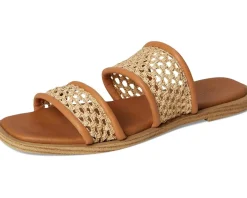 Women Seychelles Water Lilly Leather Slide Sandal