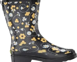 Western Chief Waterproof Mid Rain Boot Bloom Bees New