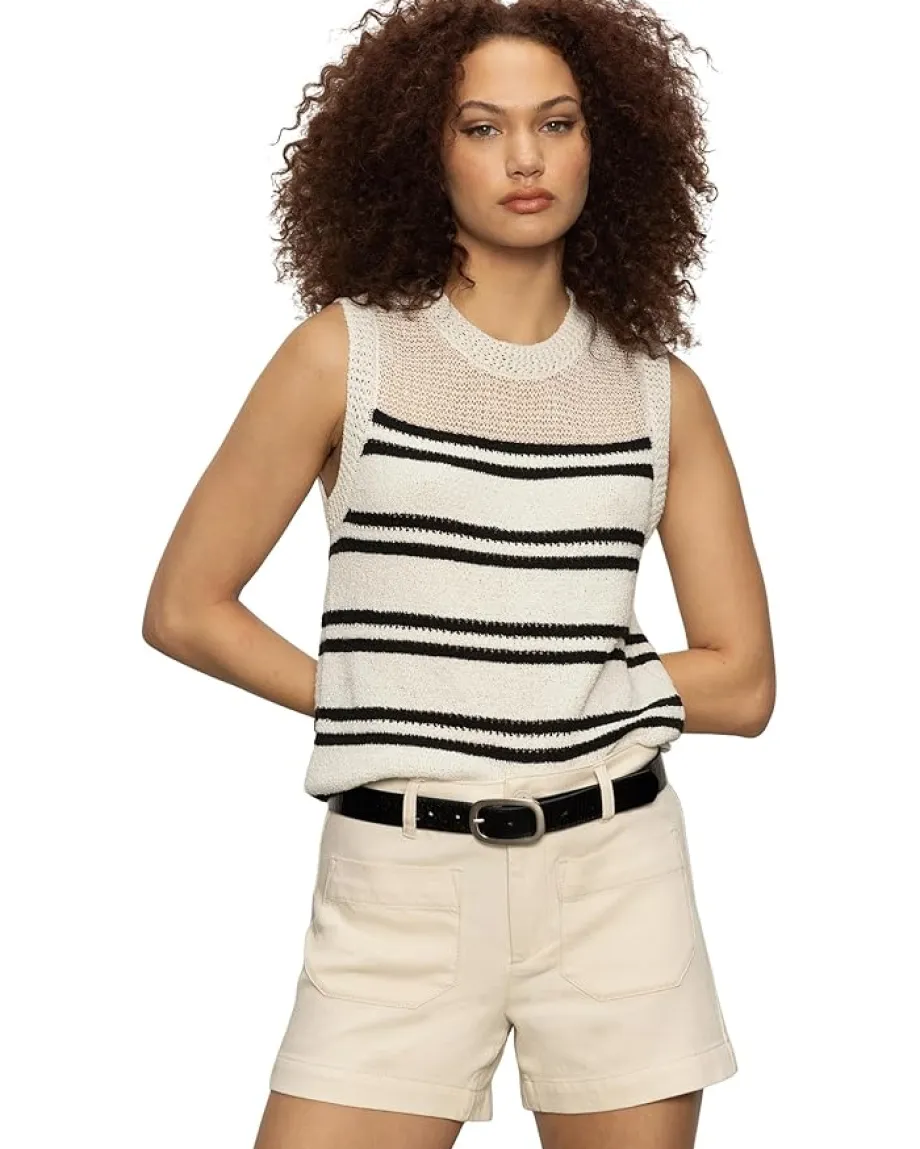 Sanctuary Waves Of Summer Shell Chalk/Black Stripe 8