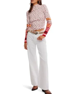 Free People We The Free Bold Bowery Cuff Cherry Blossom Combo Sale