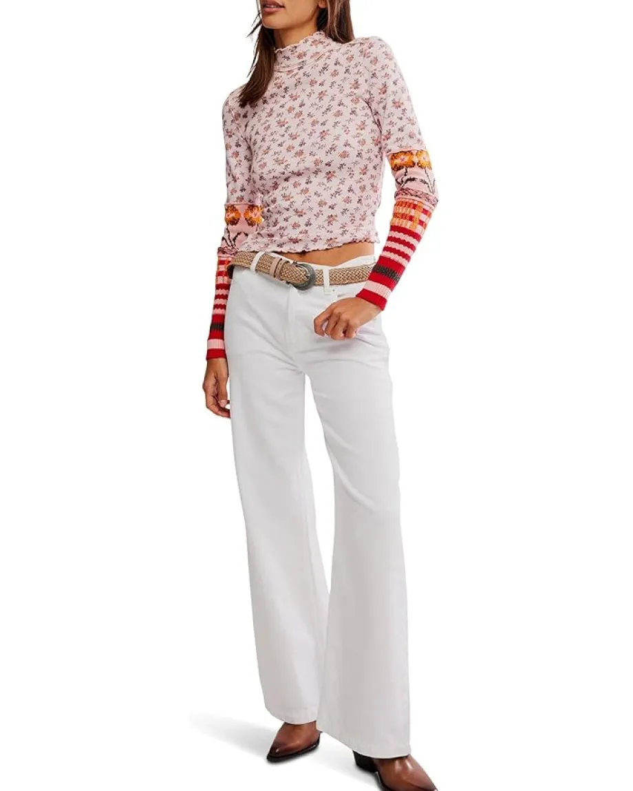 Free People We The Free Bold Bowery Cuff Cherry Blossom Combo Sale