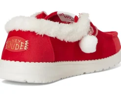 Hey Dude Wendy Mrs Claus Red Best