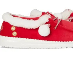 Hey Dude Wendy Mrs Claus Red Best